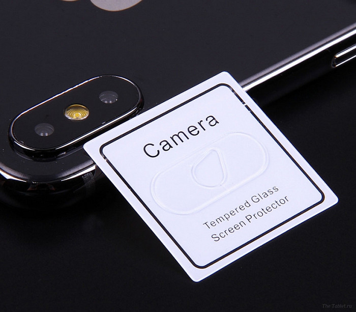 Защитное стекло на заднюю камеру для iPhone X/XS/XS Max 0,3mm (011418)