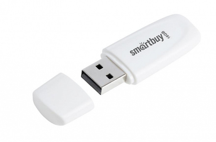 SMARTBUY 16GB  Scout White (SB016GB2SCW)
