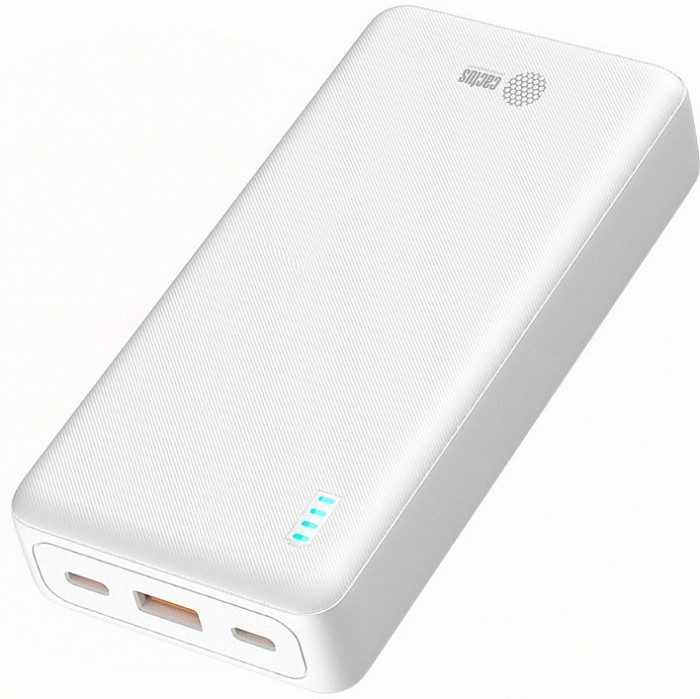 CACTUS CS-PBFSEA-20000mAh USB-A/2xUSB-C БЕЛЫЙ