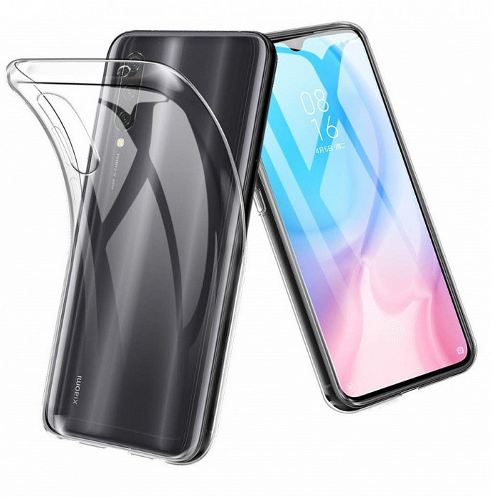 Силиконовая накладка для Xiaomi Mi A3/Mi CC9e (008291-1) прозрачный