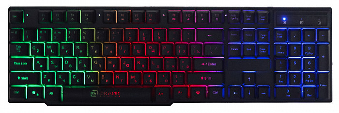 OKLICK 780G черный USB LED SLAYER