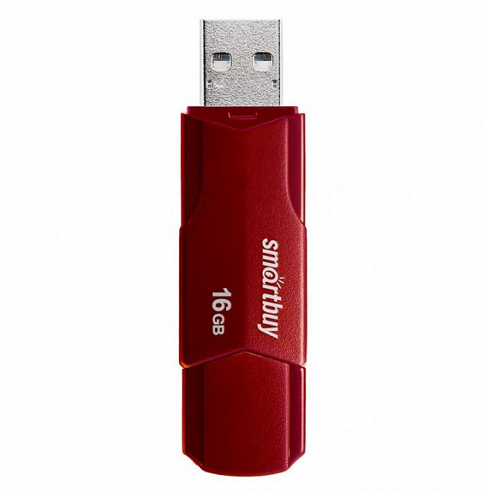 SMARTBUY 16GB UFD 2.0 (SB16GBCLU-BG) CLUE Burgundy