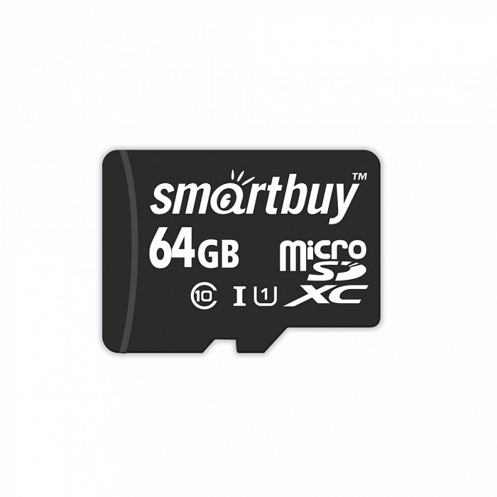 SMARTBUY 64GB micro SDXC UHS-1 CLASS 10+адаптер