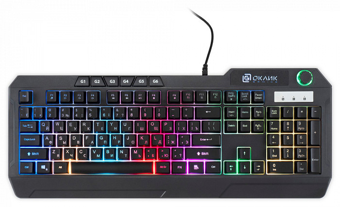 OKLICK 715G черный USB Multimedia