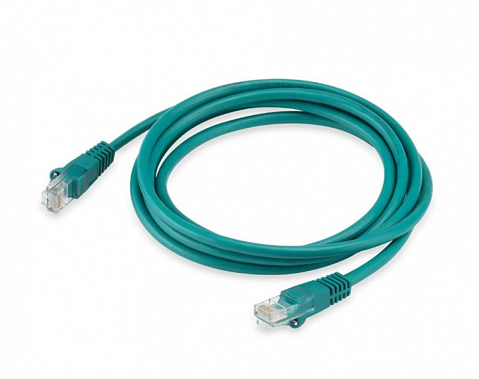 BURO Patch Cord зеленый UTP 5E kat. 2.0m GR