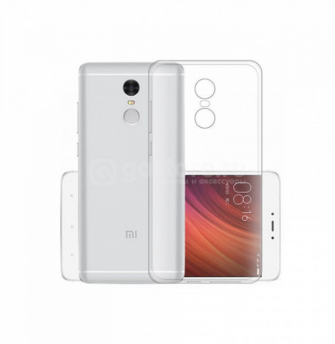Силиконовая накладка для Xiaomi Redmi Note 4\4X прозрачный (8967)