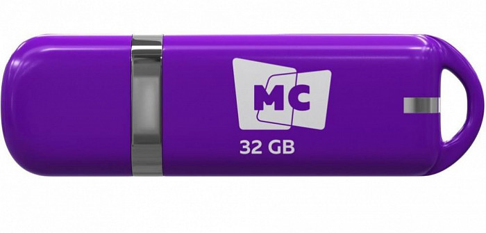 MORE CHOICE 32GB 2.0 МФБ32 Purple (4620202558688)
