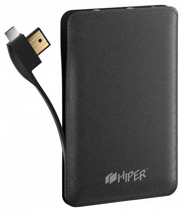 HIPER SP6500 LI-LON 6500mAh 2.1A+1A черный