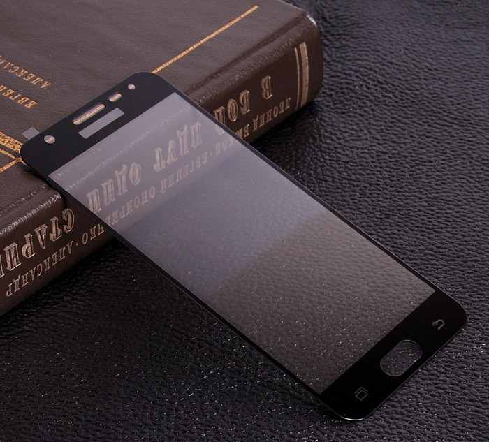 Защитное стекло 3D для SAMSUNG GALAXI J5 Prime (черный) арт.009288